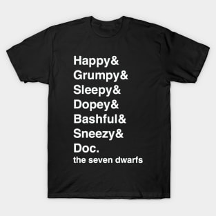 The Seven Dwarfs T-Shirt